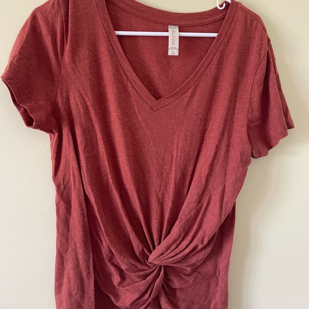Rusty Orange Altar’d State Shirt